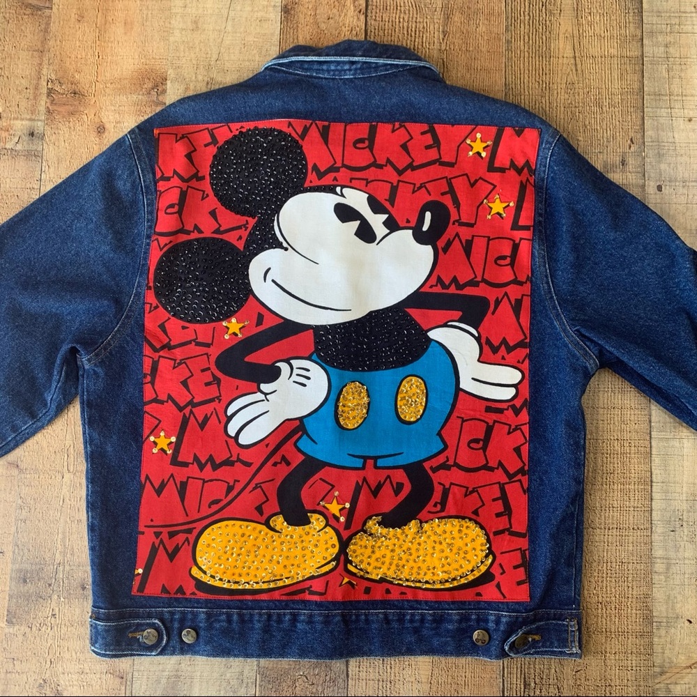 VTG Mickey Mouse Denim Jacket